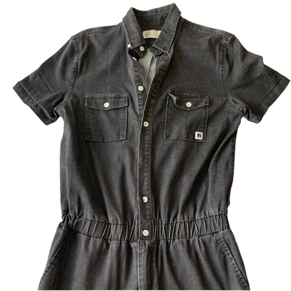 Standard Issue NYC Grey Short-Sleeved Jumpsuit Boiler suit Coverall - Picture 2 of 8